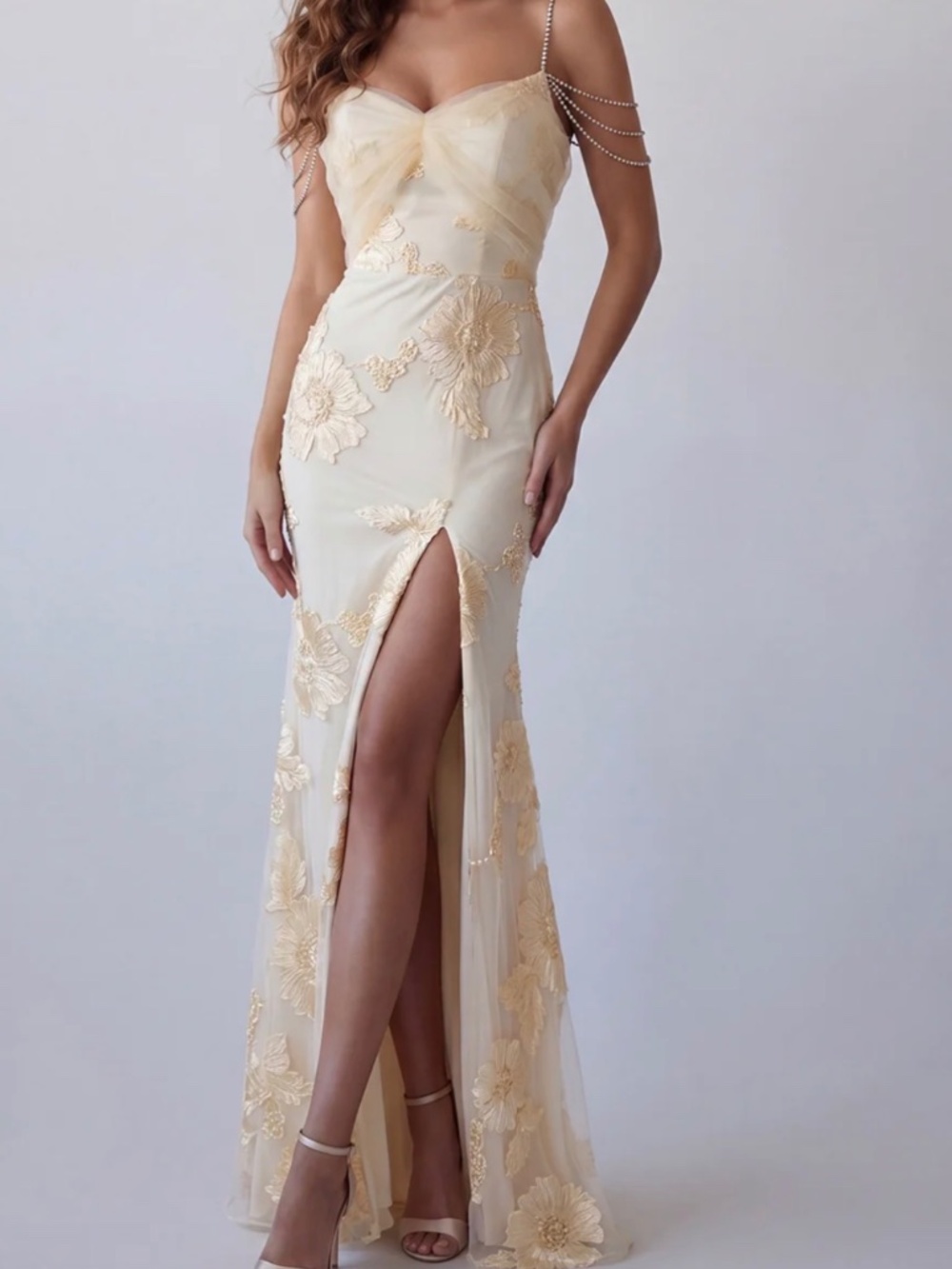 Formal floor length dress